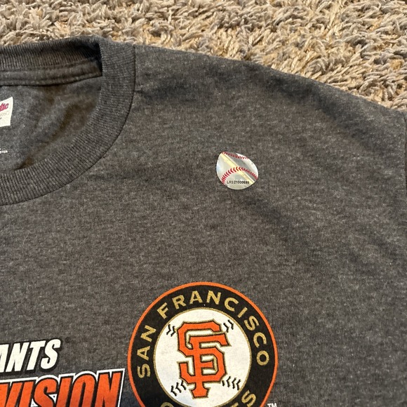 MLB 2012 World Series Champion San Francisco Giants Gray Size L NL West - Picture 2 of 5